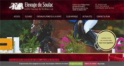 Desktop Screenshot of elevagedesoulac.fr